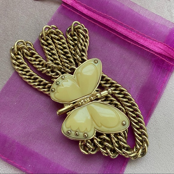 Juicy Couture Jewelry Y2k Juicy Couture Butterfly Clasp Multistrand